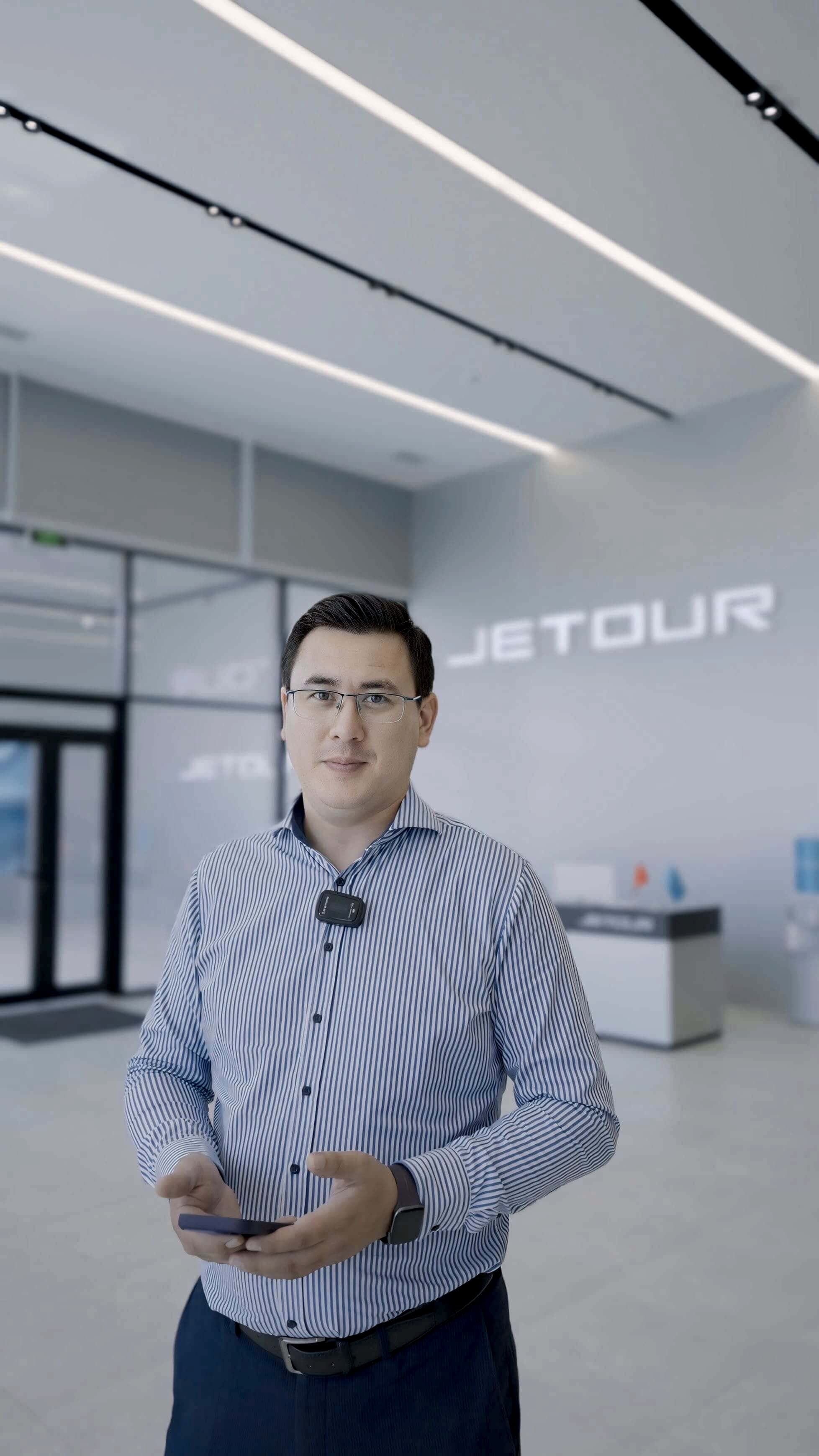 Продукция IMZO в автосалоне Jetour